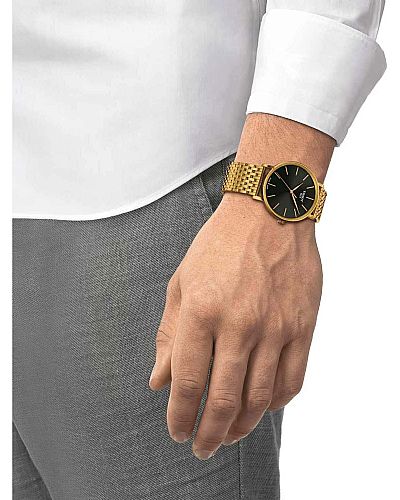 TISSOT Everytime Gent Gold Stainless Steel Bracelet T143.410.33.091.00