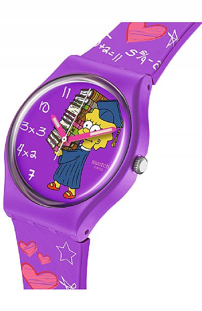 SWATCH The Simpsons Collection Rubber Strap SO28Z118