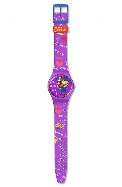 SWATCH The Simpsons Collection Rubber Strap SO28Z118