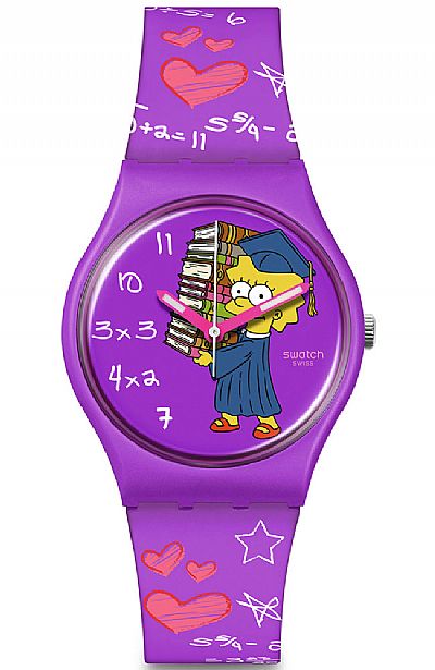 SWATCH The Simpsons Collection Rubber Strap SO28Z118