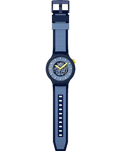 SWATCH Below The Horizon Rubber Strap SB05N117