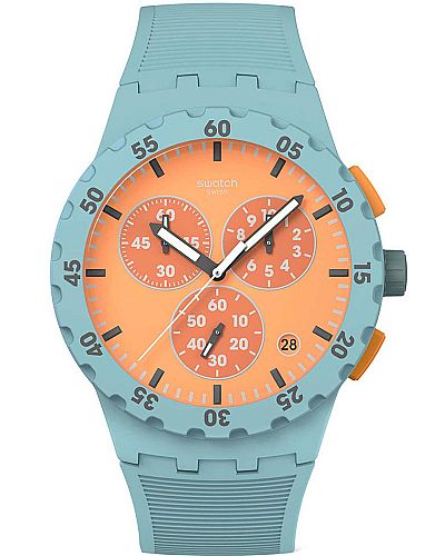 SWATCH Juicy Apricot Rubber Chronograph SUSL401