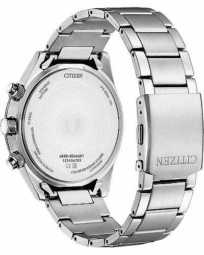  CITIZEN Eco-Drive Radio Controlled Stainless Steel Bracelet AT8260-85L