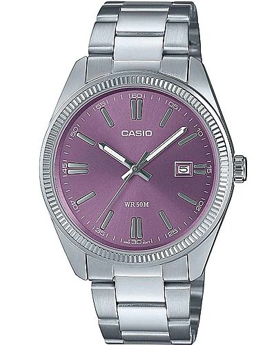 CASIO Collection Silver Stainless Steel Bracelet MTP-1302PD-6AVEF