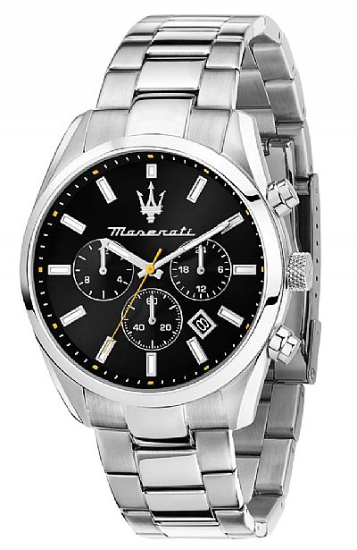 MASERATI Attrazione Silver Stainless Steel Chronograph  R8853151010