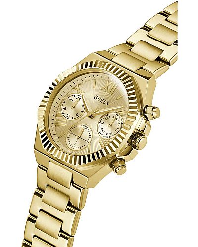 GUESS Equality Gold Stainless Steel Bracelet   GW0769L2