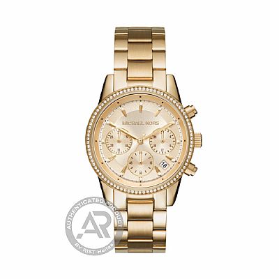  Michael Kors Ritz Γυναικείο , Χρονογράφος  MK6356 