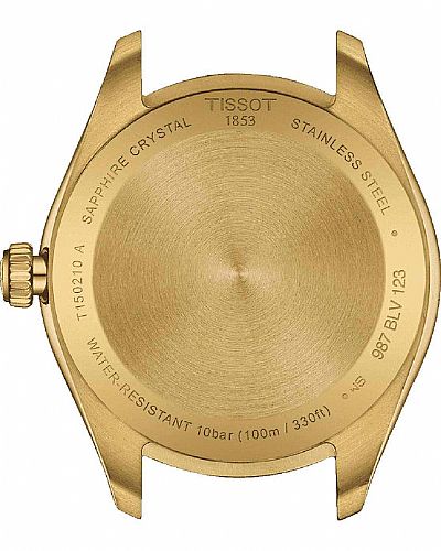 TISSOT T-Classic PR 100 Gold Stainless Steel Bracelet  T150.210.33.021.00