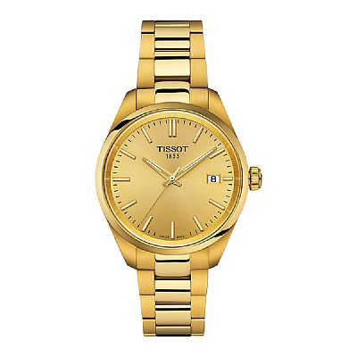 TISSOT T-Classic PR 100 Gold Stainless Steel Bracelet  T150.210.33.021.00