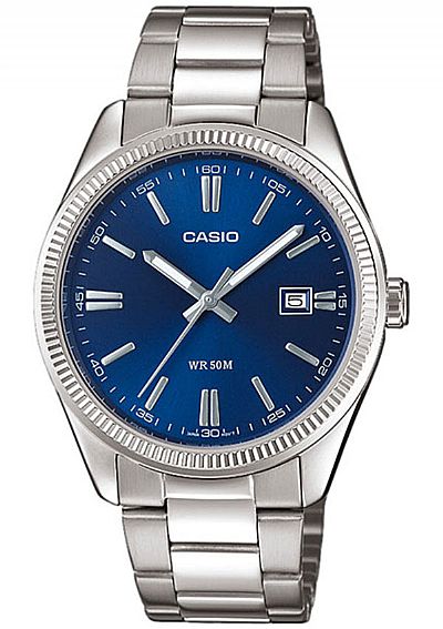 CASIO Collection Silver Stainless Steel Bracelet MTP-1302PD-2AVEF