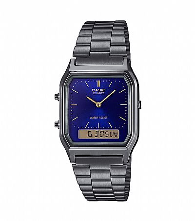 CASIO Vintage Dual Time  AQ-230EGG-2AEF