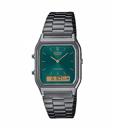 CASIO Vintage Dual Time AQ-230EGG-3AEF