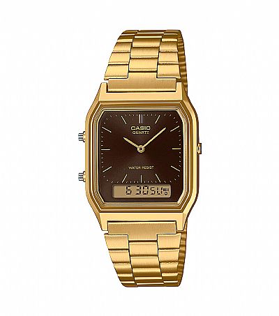 CASIO Vintage Dual Time  AQ-230GA-5AMQYES