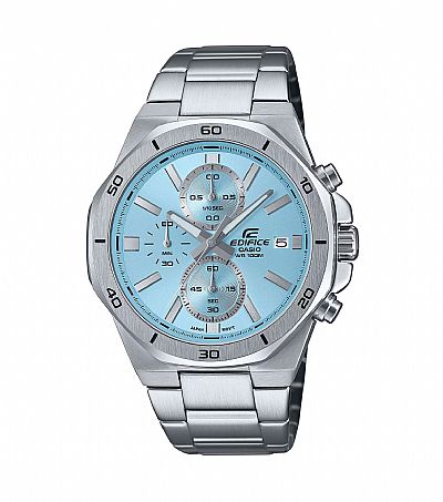 CASIO Edifice Chronograph Silver Stainless Steel Bracelet EFV-640D-2BVUEF