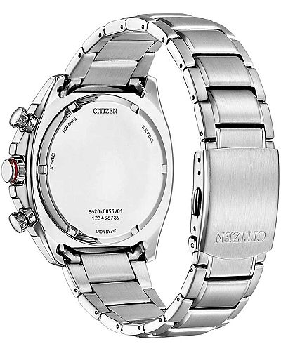 CITIZEN Eco-Drive Silver Stainless Steel Chronograph CA4561-89E