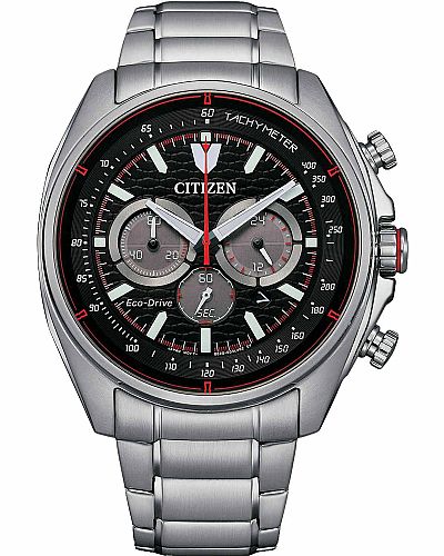 CITIZEN Eco-Drive Silver Stainless Steel Chronograph CA4561-89E