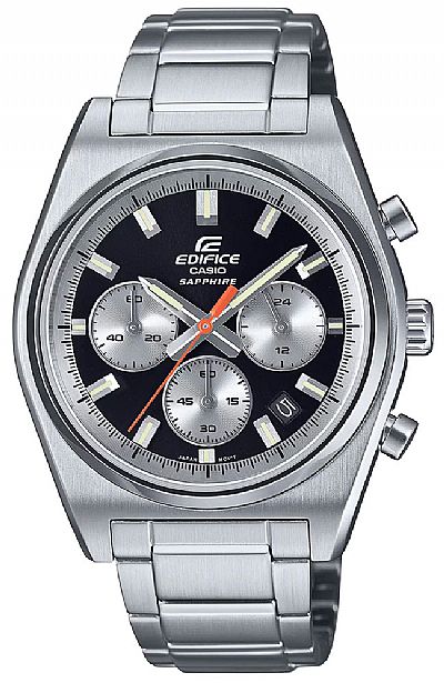  CASIO Edifice Silver Stainless Steel Chronograph EFB-730D-1AVUEF