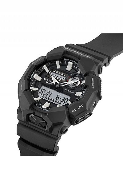  CASIO G-Shock Black Rubber Strap  GA-010-1AER