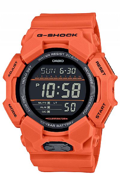  CASIO G-Shock Red Rubber Strap  GD-010-4ER