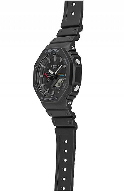 CASIO G-Shock Bluetooth Solar Black Rubber Chronograph GA-B2100-1AER