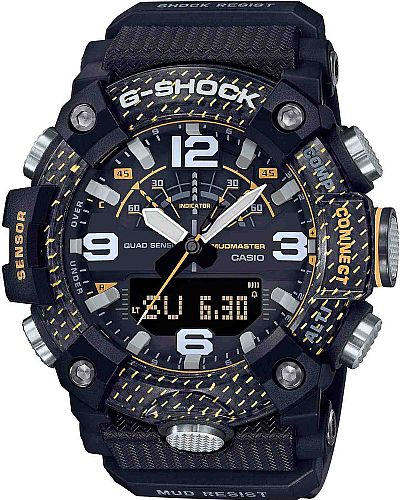  CASIO G-Shock Mudmaster Bluetooth Black Rubber Strap  GG-B100Y-1AER