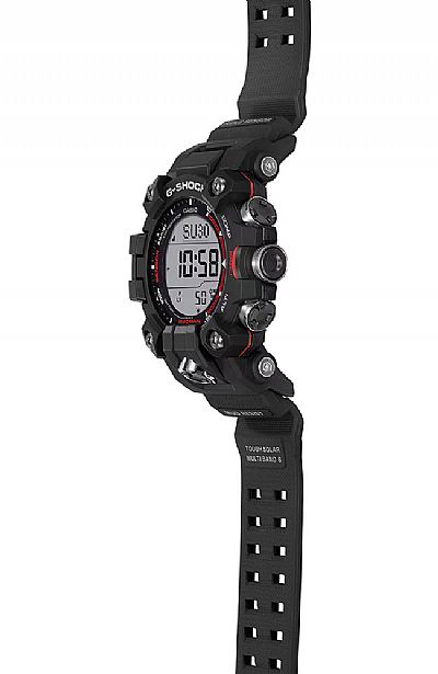 G-SHOCK Tough Solar MASTER OF G-LAND MUDMAN Black Resin Strap  GW-9500-1ER