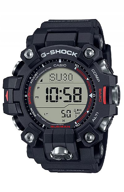 G-SHOCK Tough Solar MASTER OF G-LAND MUDMAN Black Resin Strap  GW-9500-1ER