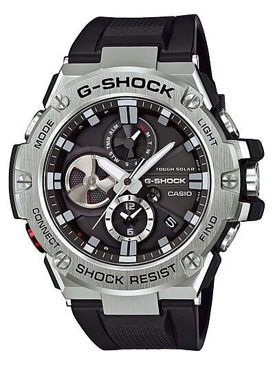  CASIO G-Shock Touch Solar Bluetooth Black Rubber Strap  GST-B100-1AER