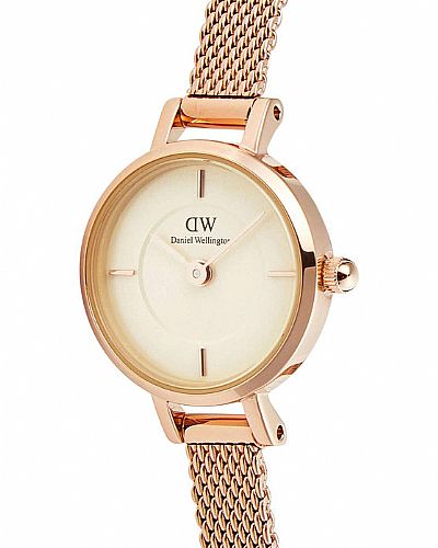 DANIEL WELLINGTON Petite Mini Melrose Rose Gold Stainless Steel DW00100741