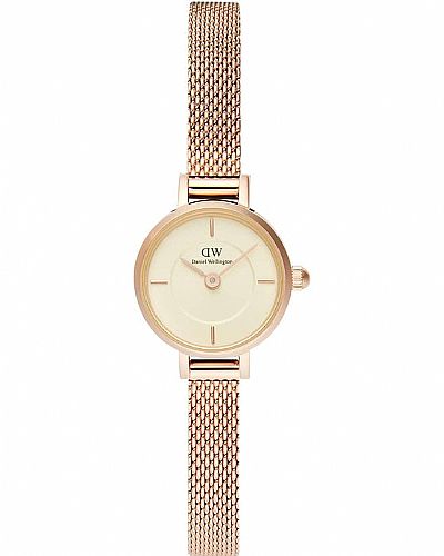 DANIEL WELLINGTON Petite Mini Melrose Rose Gold Stainless Steel DW00100741