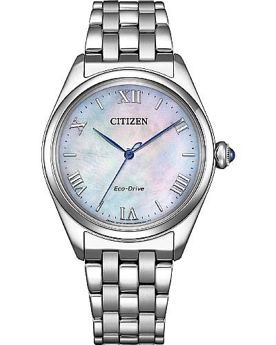 CITIZEN Eco-Drive L Silver Stainless Steel Bracelet   EM1140-80D