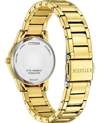 CITIZEN Eco-Drive Gold Stainless Steel Bracelet  FE1242-78D