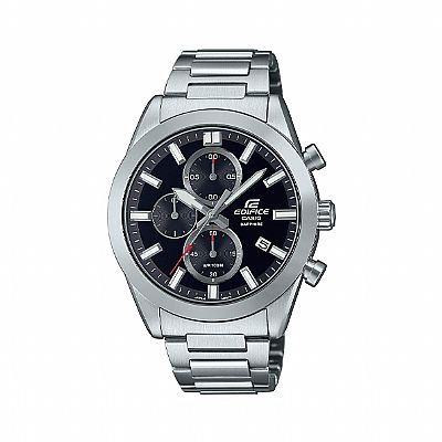 CASIO Edifice Silver Stainless Steel Chronograph EFB-710D-1AVUEF