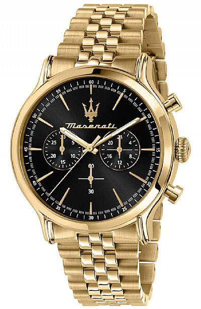 MASERATI Epoca Stainless Gold Steel Chronograph R8873618023