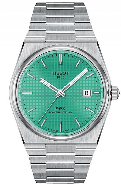  TISSOT PRX Powermatic 80 Automatic Stainless Steel Bracelet T137.407.11.091.01