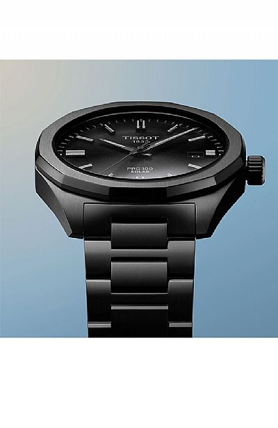  TISSOT PRC 100 Solar Quartz 39mm  T151.422.33.051.00
