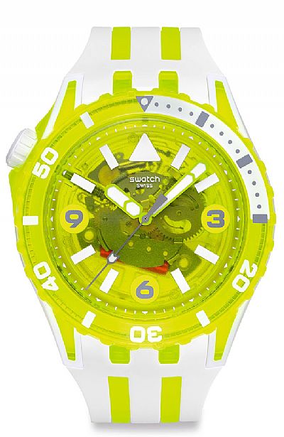  SWATCH Egg Yolk Rubber Strap  SSCU09J100