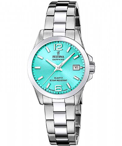 FESTINA Ladies SWISS MADE Turqoise F20049/4