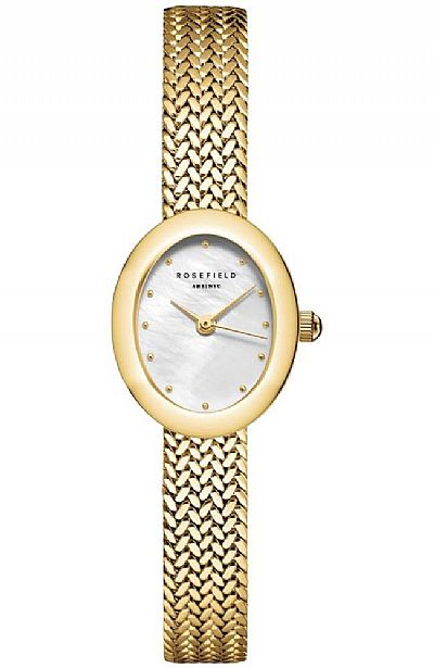 ROSEFIELD Mini Oval Gold Stainless Steel Bracelet  MWGMG-M02