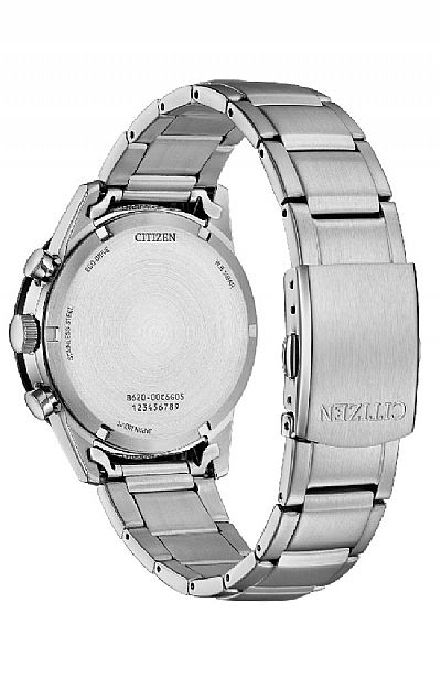  CITIZEN Eco-Drive Stainless Steel Chronograph  CA4624-56L