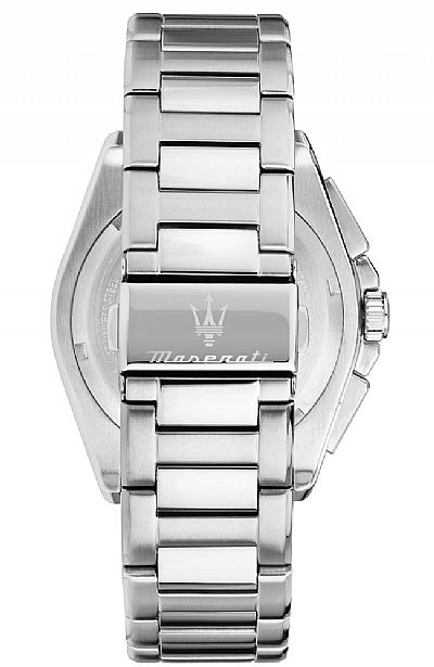 MASERATI Velocita Chronograph Silver Stainless Steel Bracelet R8873652005