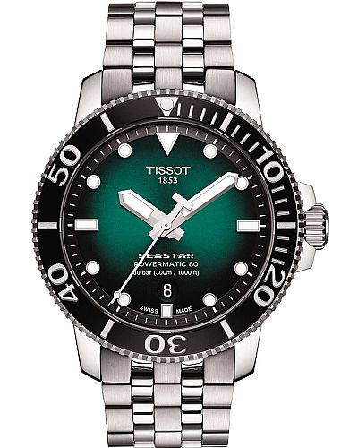 TISSOT Seastar Automatic Stainless Steel Bracelet T120.40711.091.01