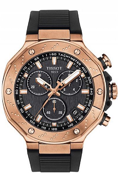 TISSOT T-Race Black Rubber Chronograph T141.417.37.051.00