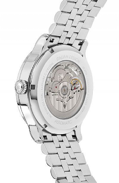  MASERATI Epoca Automatic Silver Stainless Steel Bracelet  R8823118009
