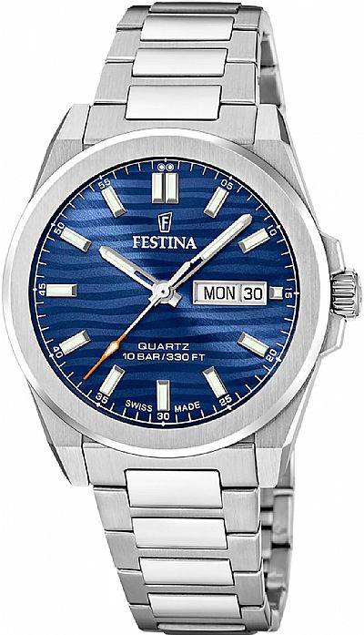 Men's Festina with metal bracelet F20073/2