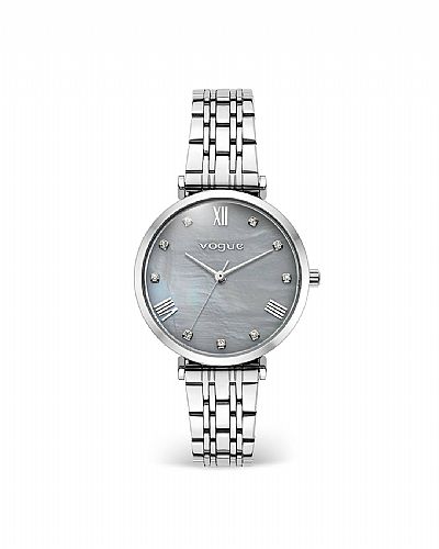 VOGUE New Bliss Crystals Silver Stainless Steel Bracele  616384 