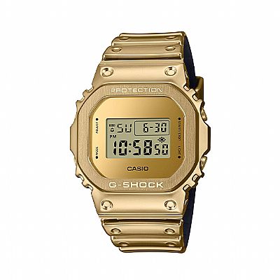 CASIO G-SHOCK GOLD STAINLESS STEEL GM-5600YMG-9ER