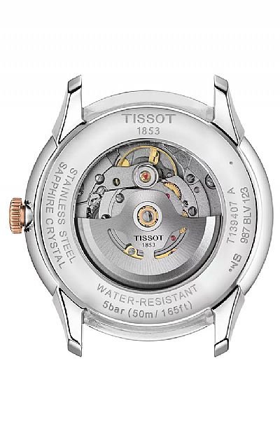 TISSOT T-Classic Chemin Des Tourelles Automatic Stainless Steel Bracelet T139.407.22.038.00
