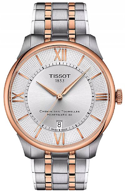  TISSOT T-Classic Chemin Des Tourelles Automatic Stainless Steel Bracelet T139.407.22.038.00