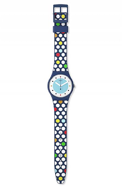 SWATCH Spots Of Joy Multicolor Rubber Strap SO28N115